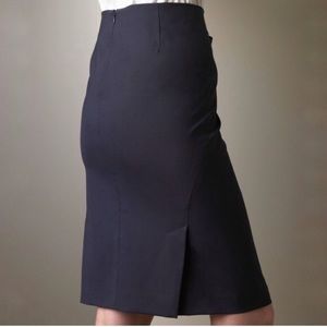 Theory Golda Double Slit Pencil Skirt